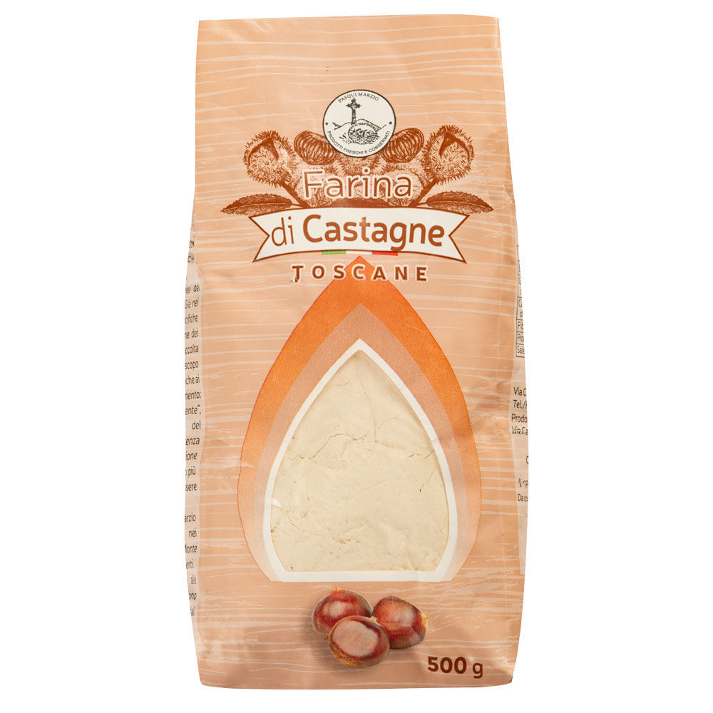 Farina di castagne Toscane 500 gr - Immagine 01
