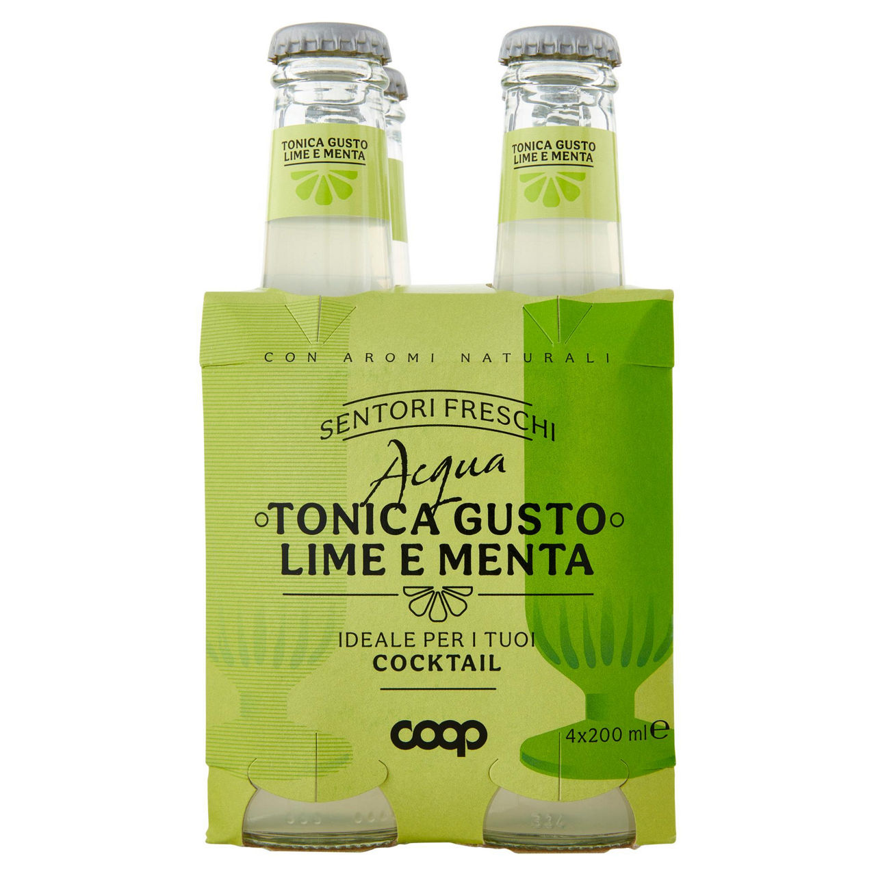 Tonica lemon e mint coop cluster ml 200 x 4 - Immagine 01