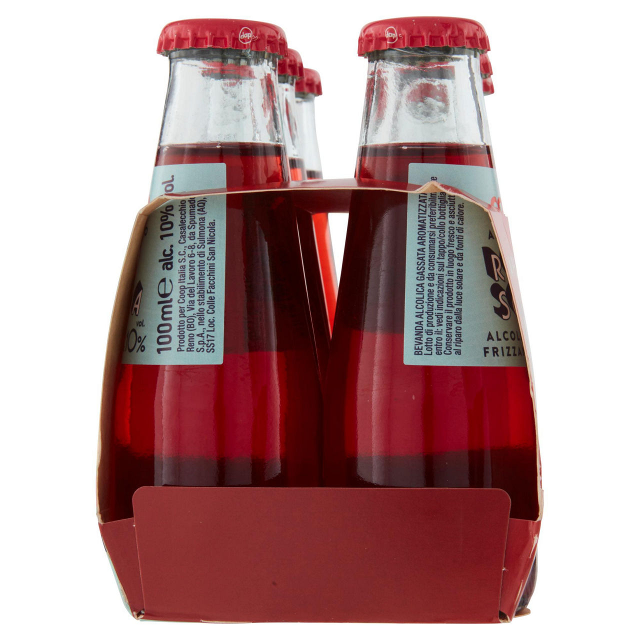 Aperitivo alcolico sodato 10 gradi coop cluster ml 100 x 6 - Immagine 11