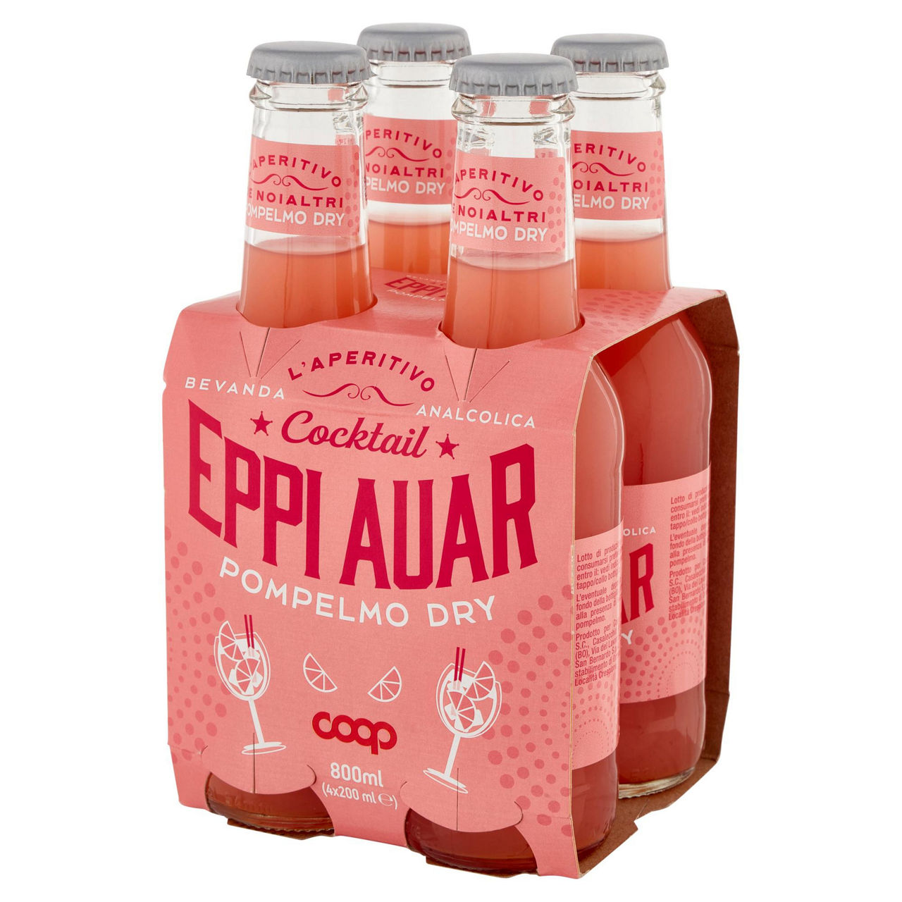 Aperitivo analcolico al pompelmo 4 pz x 200 ml - Immagine 41