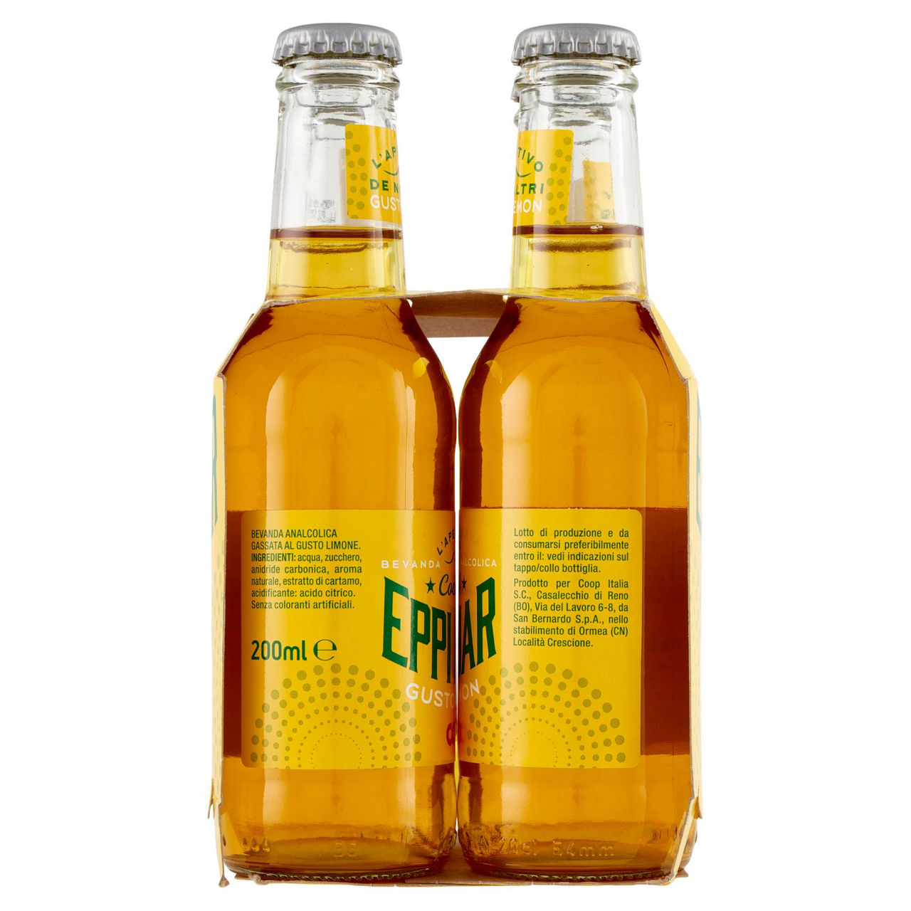 Aperitivo analcolico al limone 4 pz x 200 ml - Immagine 11
