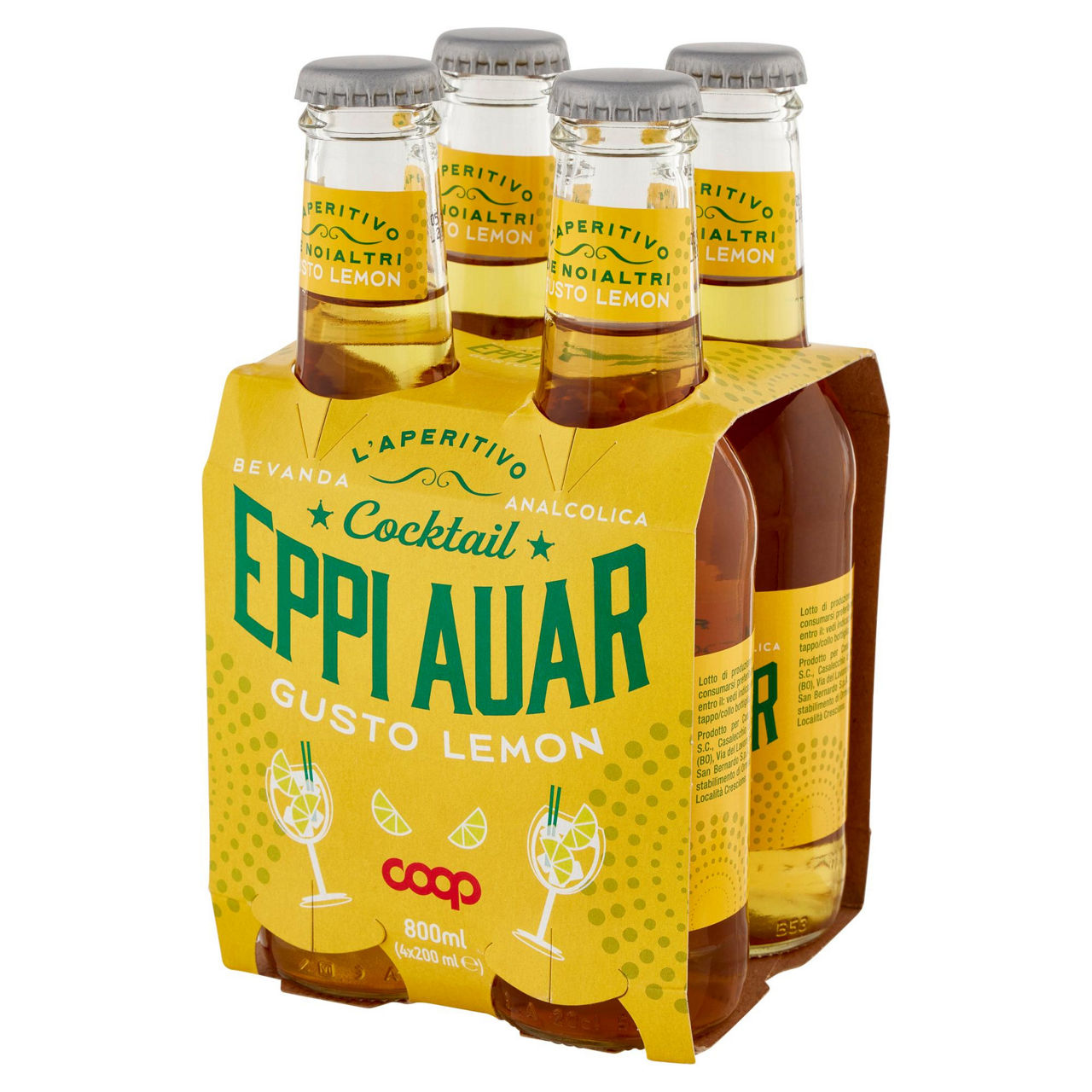 Aperitivo analcolico al limone 4 pz x 200 ml - Immagine 21