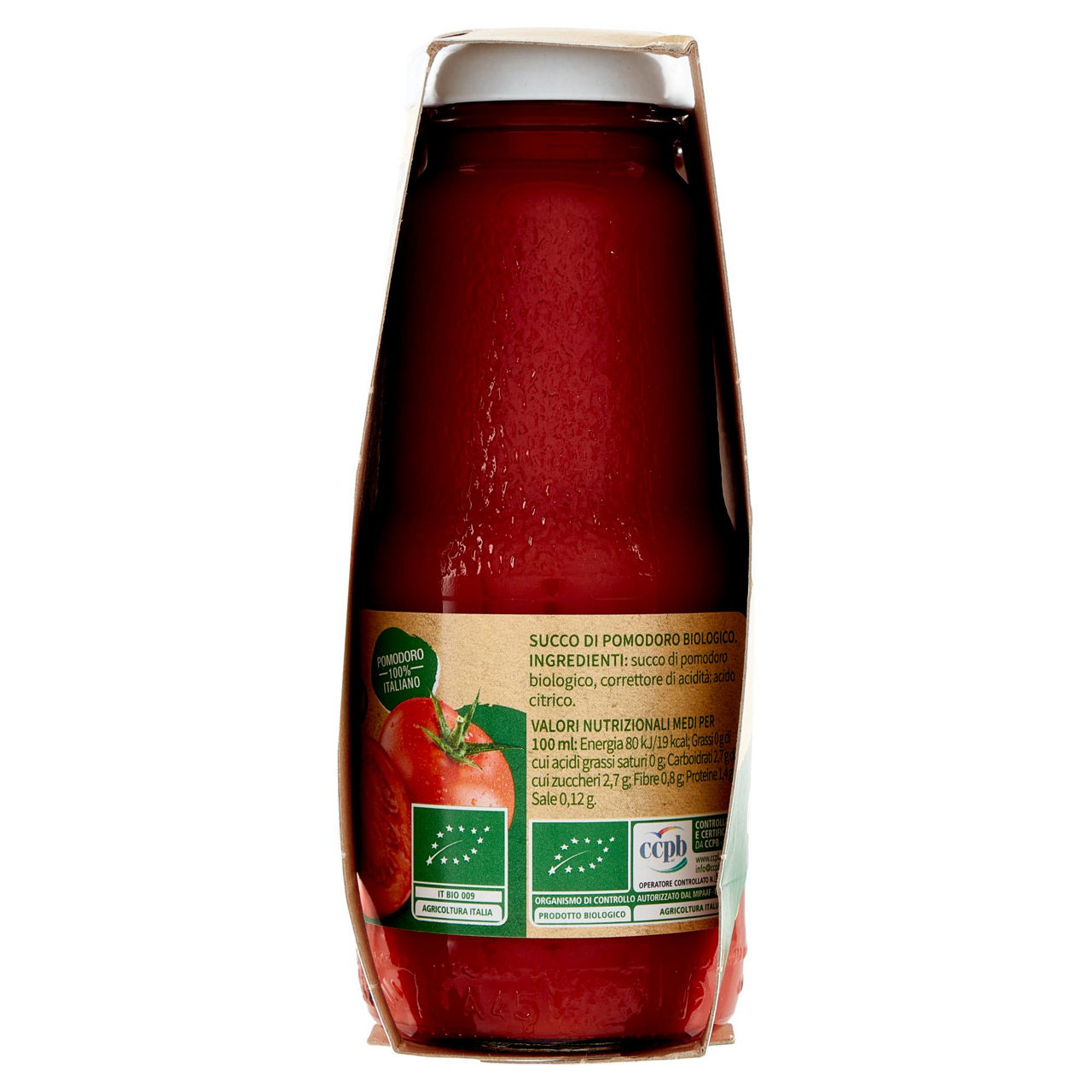 Succo 100% pomodoro viviverde bio coop cluster ml 200 x 2 - Immagine 31