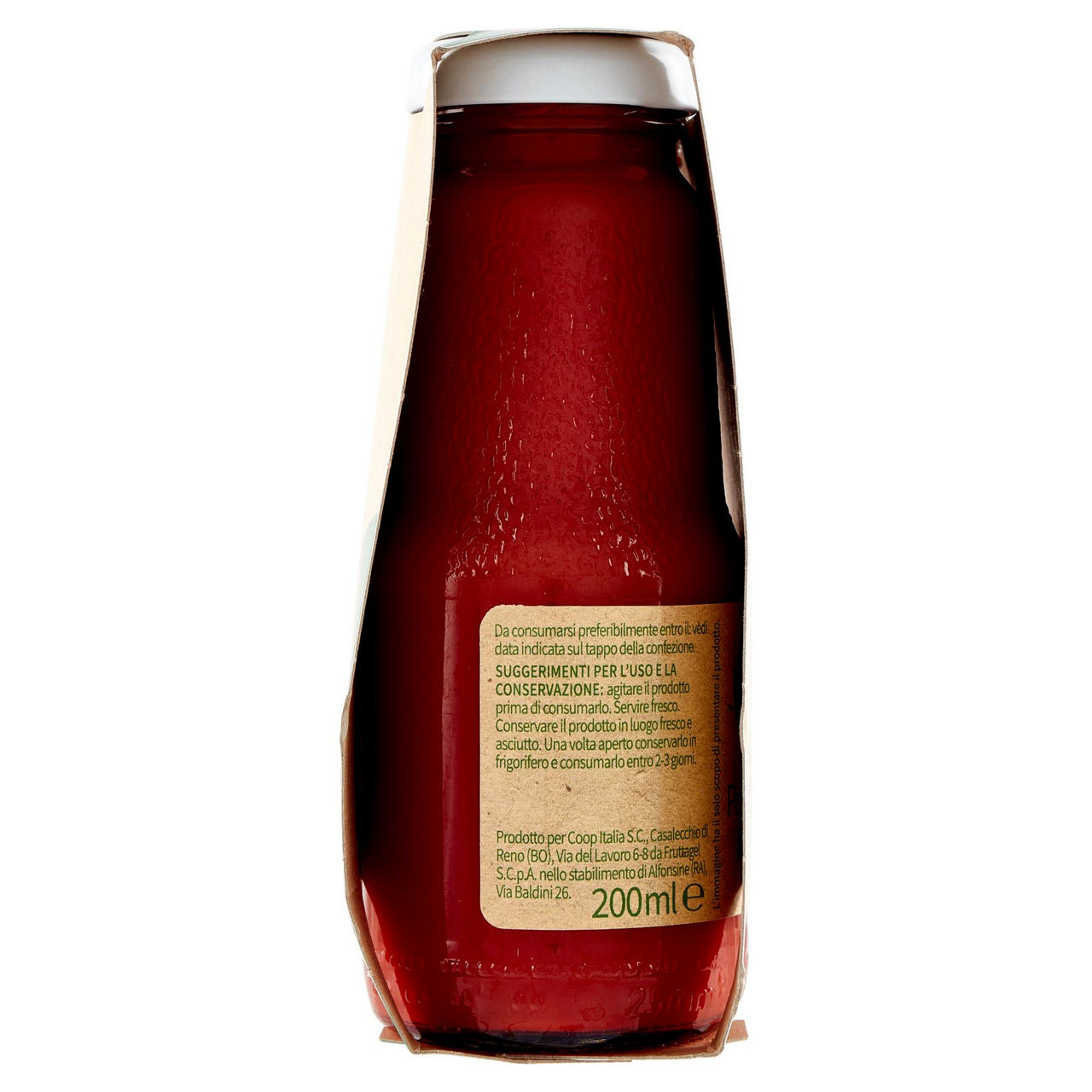 Succo 100% pomodoro viviverde bio coop cluster ml 200 x 2 - Immagine 11