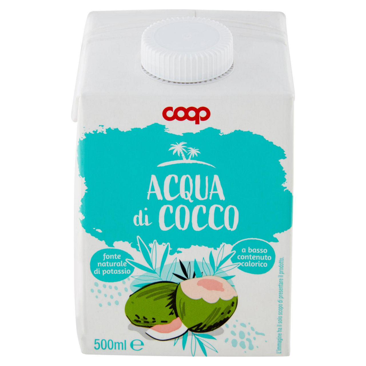 Acqua di cocco coop brick ml 500 - Immagine 01
