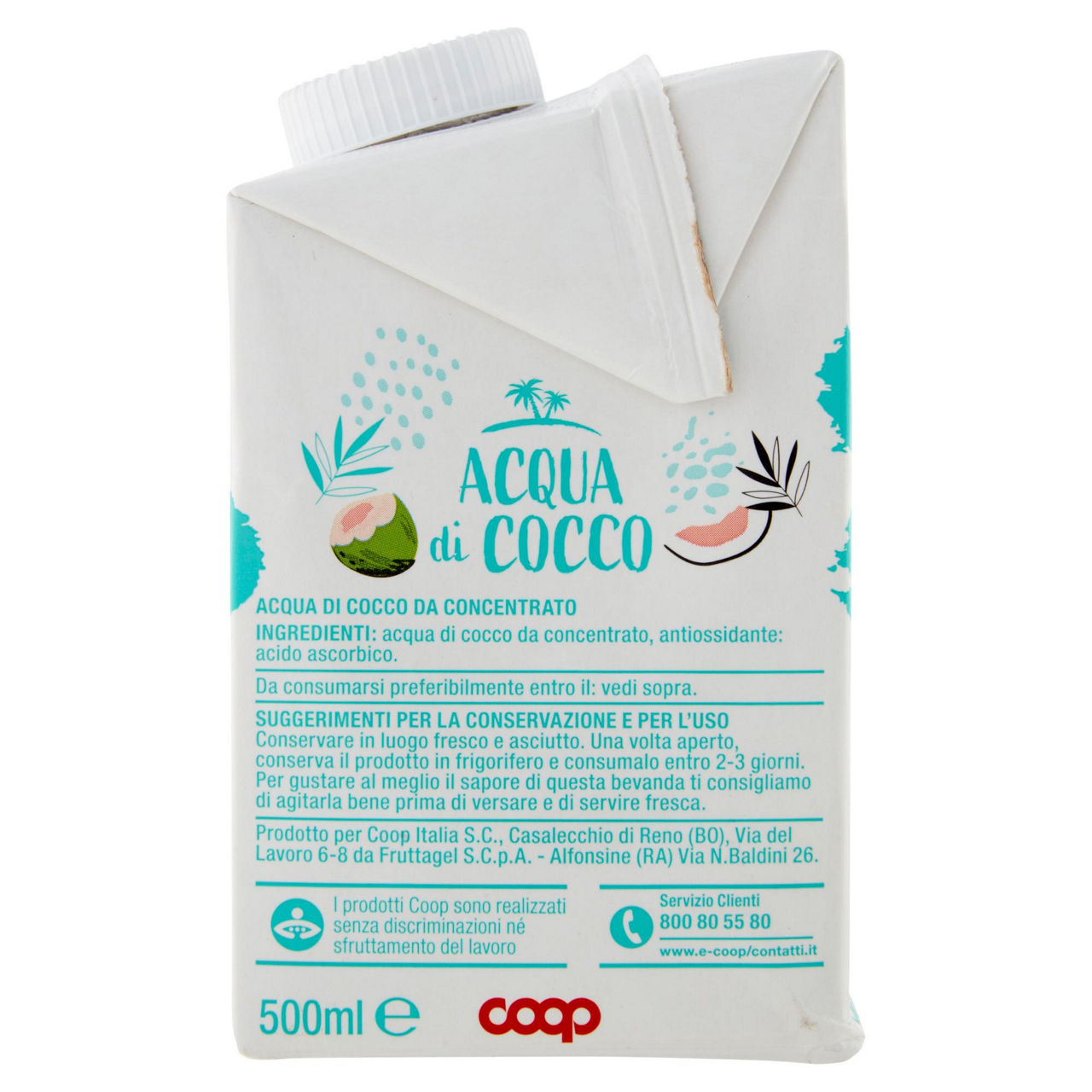Acqua di cocco coop brick ml 500 - Immagine 21