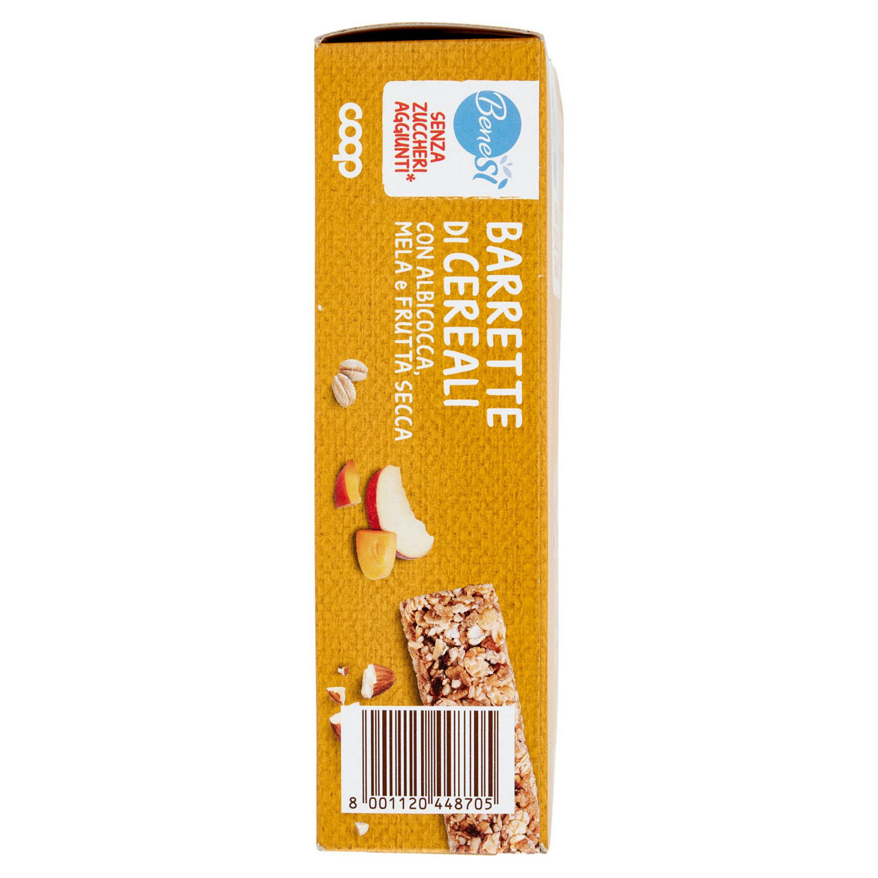 Barrette di cereali integrali c/frutta s/zagg. bene.si coop astuccio pz. 4 g 112 - Immagine 31