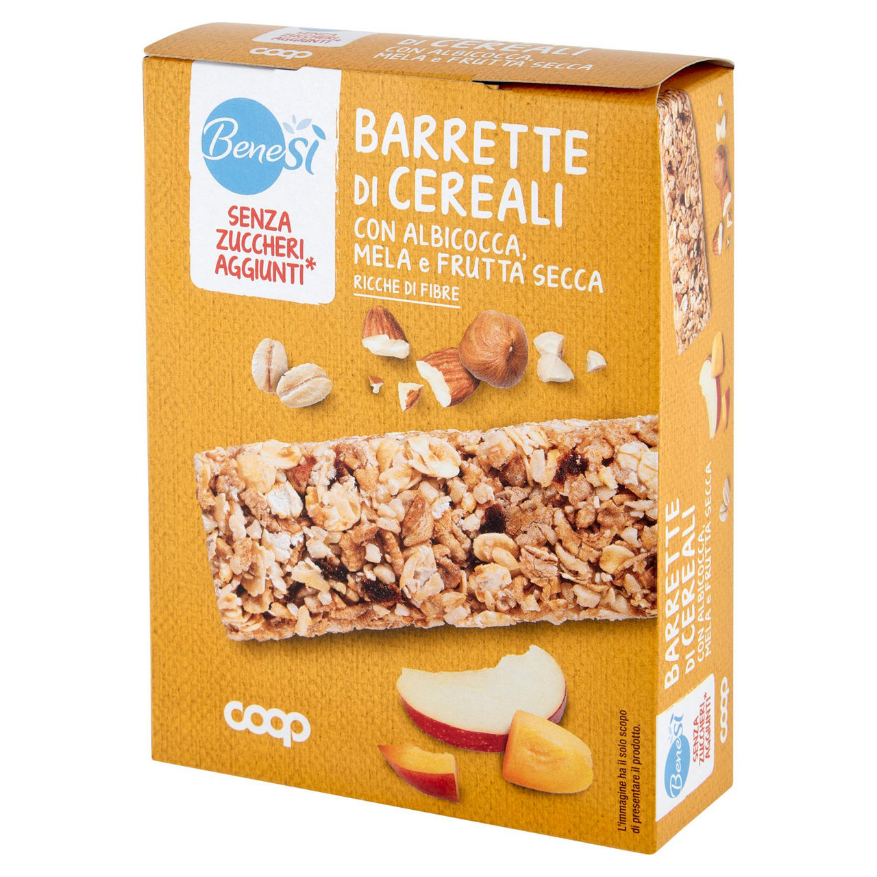 Barrette di cereali integrali c/frutta s/zagg. bene.si coop astuccio pz. 4 g 112 - Immagine 41