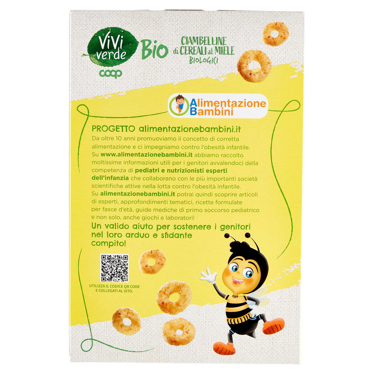 Ciambelline di cereali con miele bio vivi verde coop scatola g 375 - Immagine 11