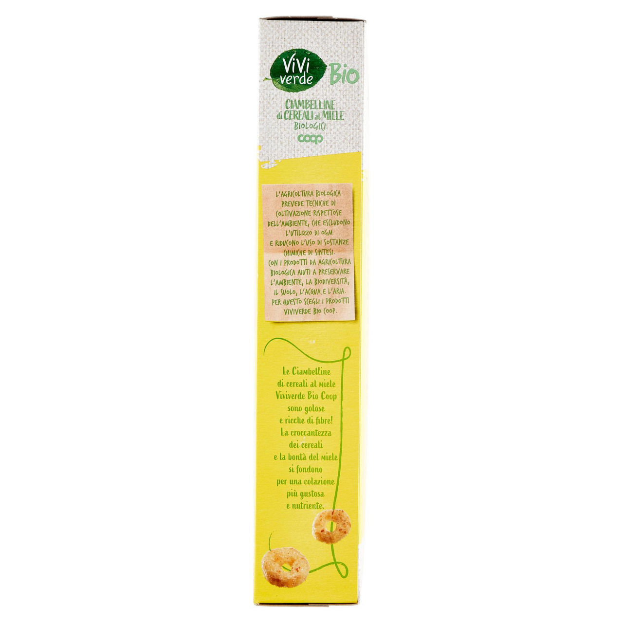 Ciambelline di cereali con miele bio vivi verde coop scatola g 375 - Immagine 31