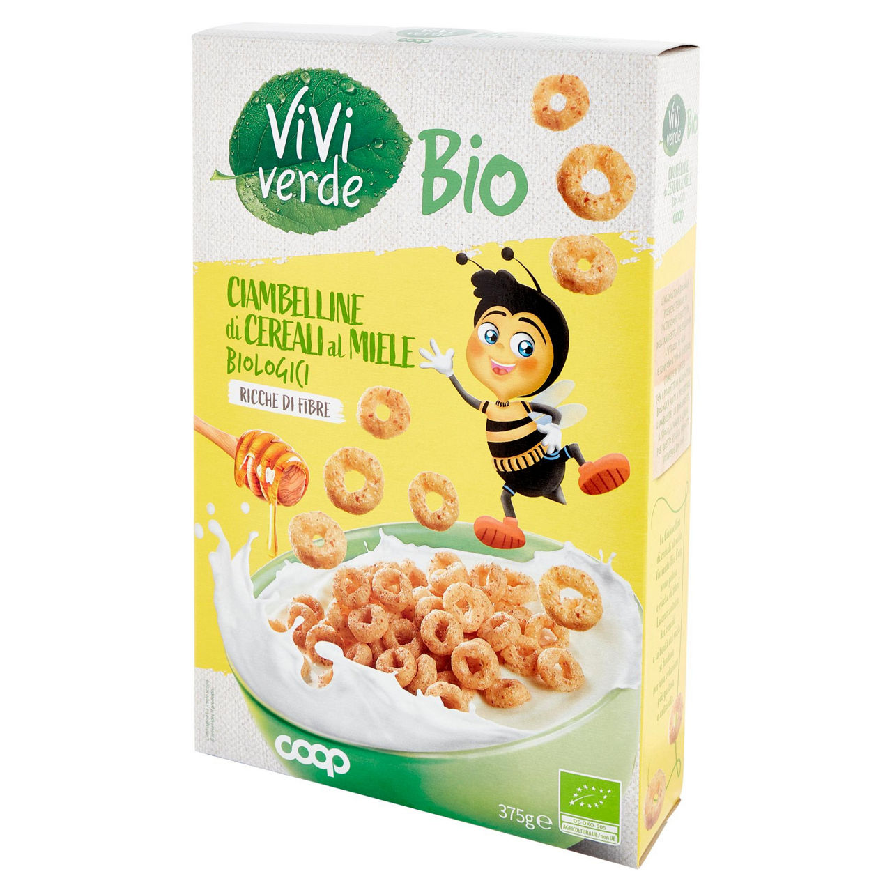 Ciambelline di cereali con miele bio vivi verde coop scatola g 375 - Immagine 51