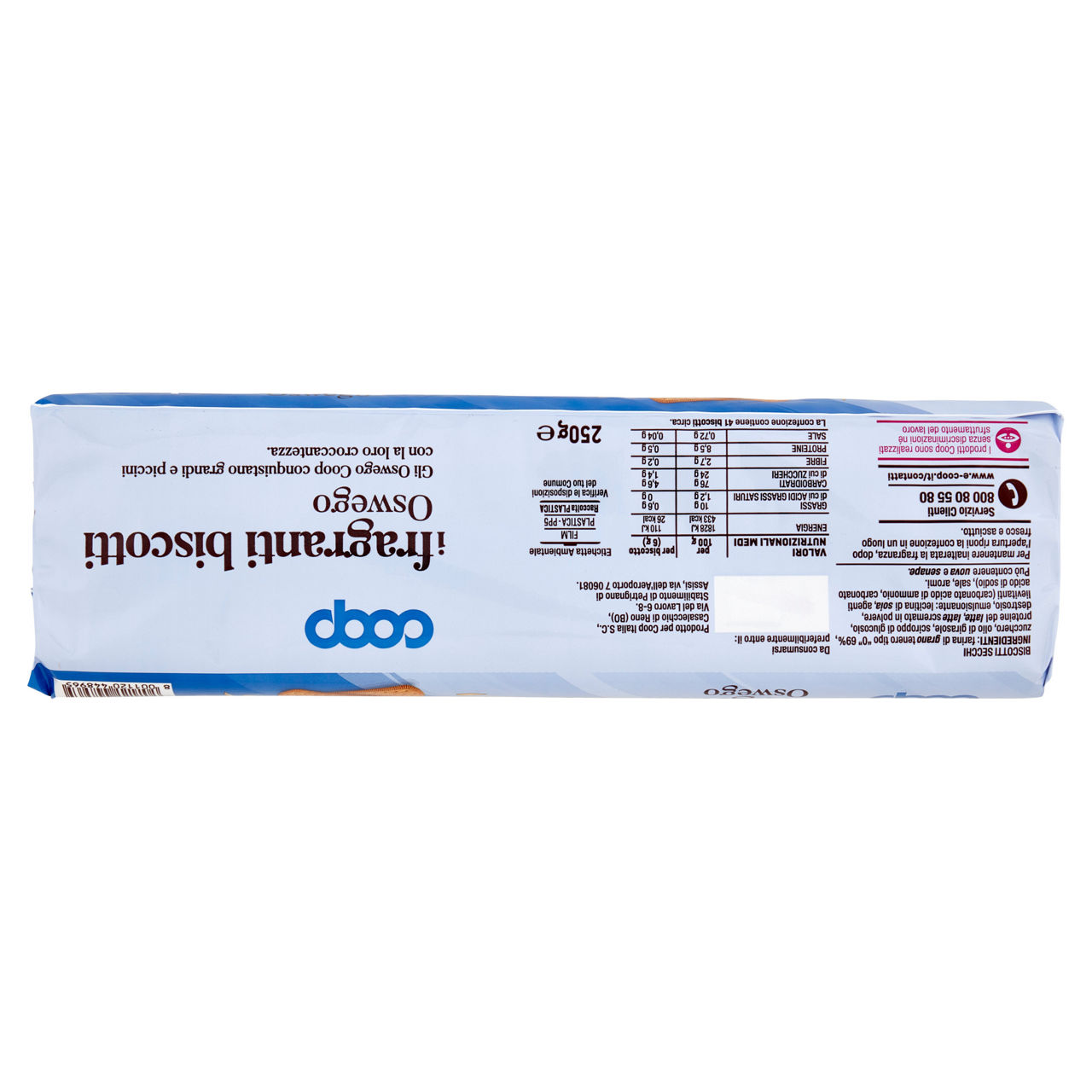 Biscotti Oswego 250 gr - Immagine 61