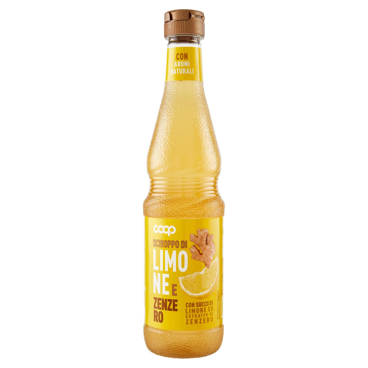 Sciroppo di limone e zenzero coop pet ml 500 - Immagine 01