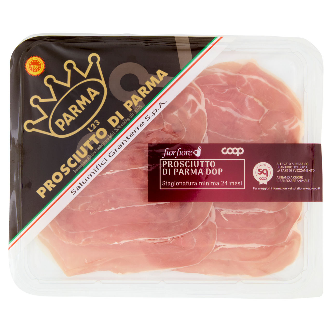 Prosciutto di Parma DOP stagionato minimo 24 mesi 100 gr - Immagine 01
