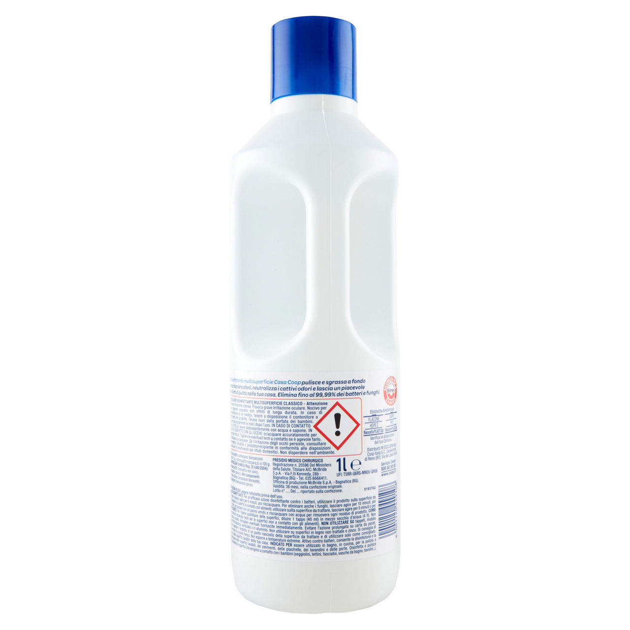 Disinfettante multisuperficie classico pmc coop casa l 1 - Immagine 21