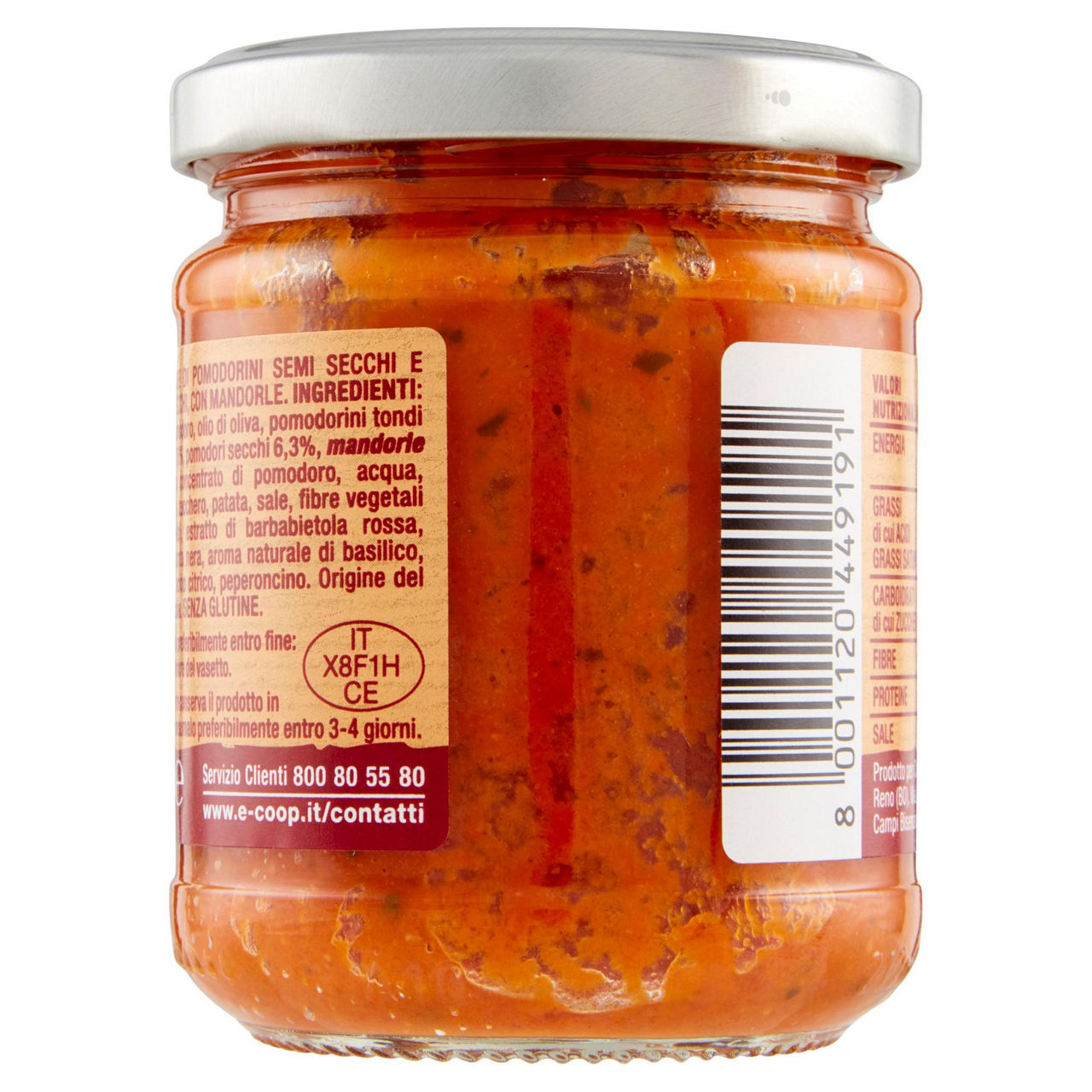 Pesto con pomodori secchi e mandorle 180 gr - Immagine 31