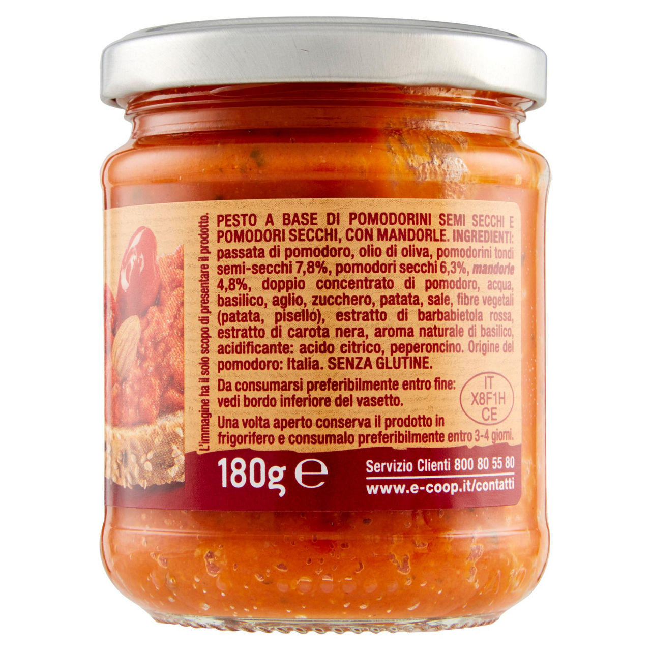Pesto con pomodori secchi e mandorle 180 gr - Immagine 51