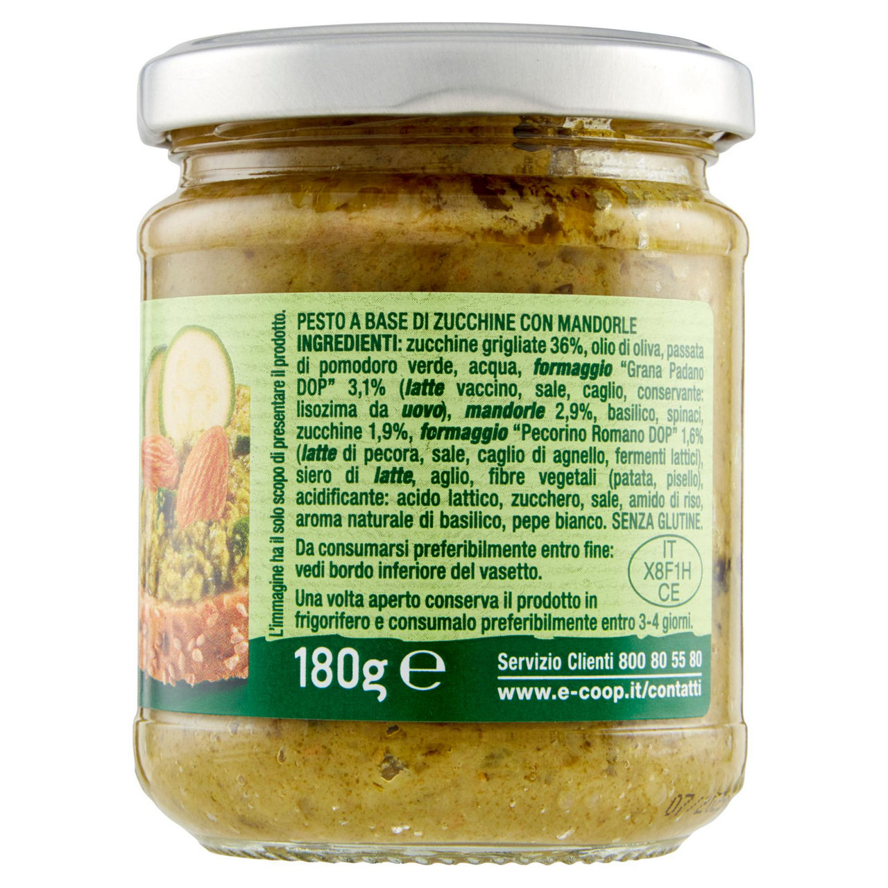 Pesto con zucchine e mandorle 180 gr - Immagine 21