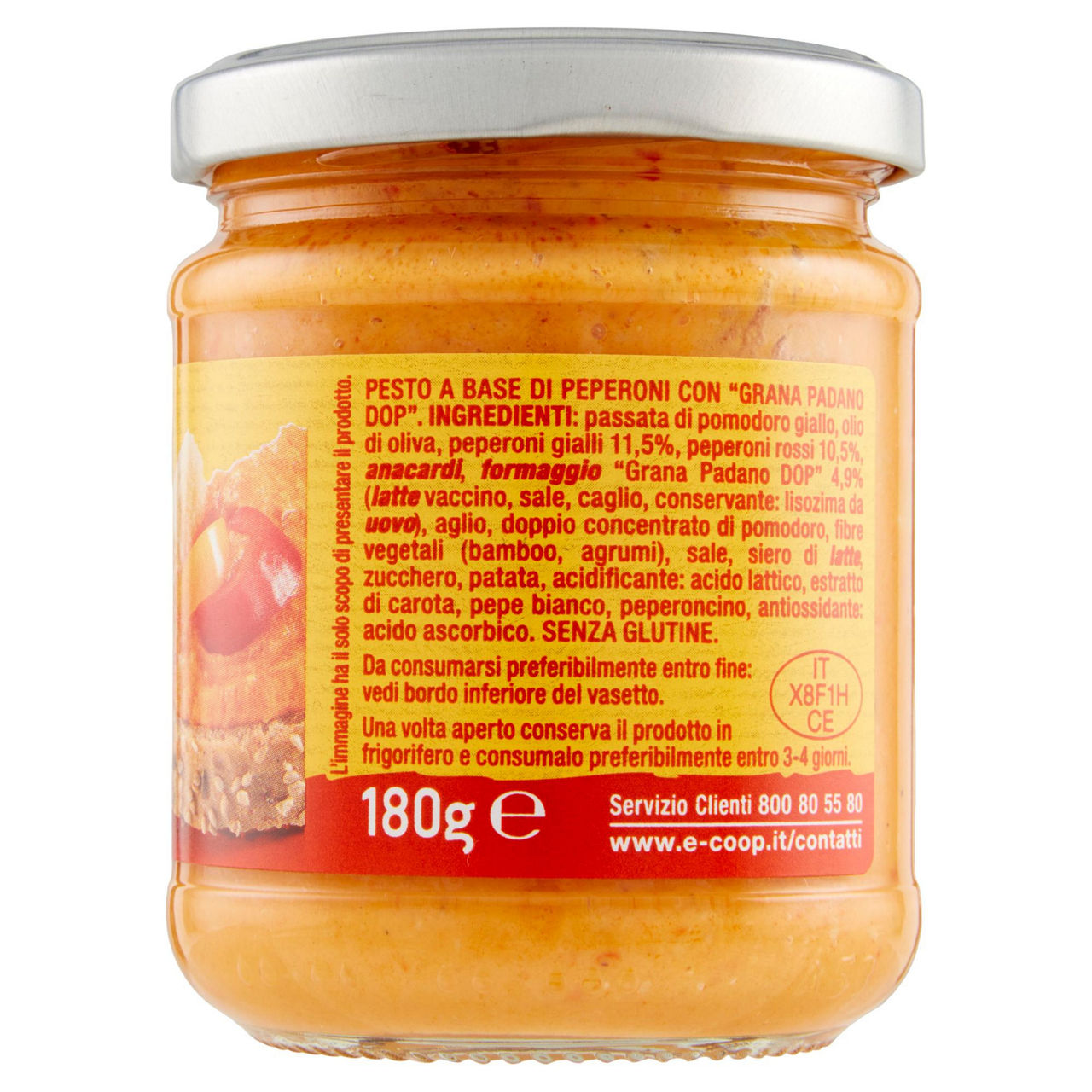 Pesto con peperoni e Grana Padano DOP 180 gr - Immagine 31