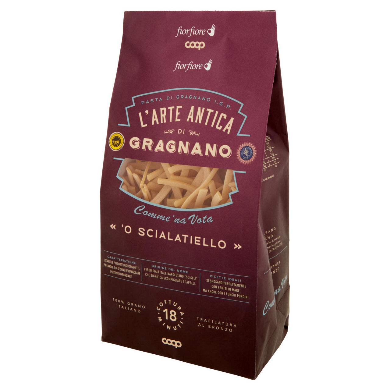 Scialatielli pasta di Gragnano IGP semola di grano duro 500 gr - Immagine 51