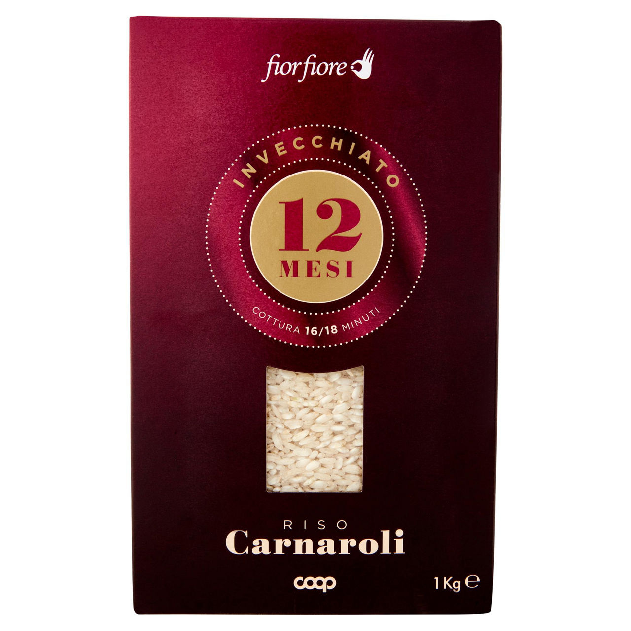 Riso Carnaroli invecchiato 12 mesi 1 kg - Immagine 01