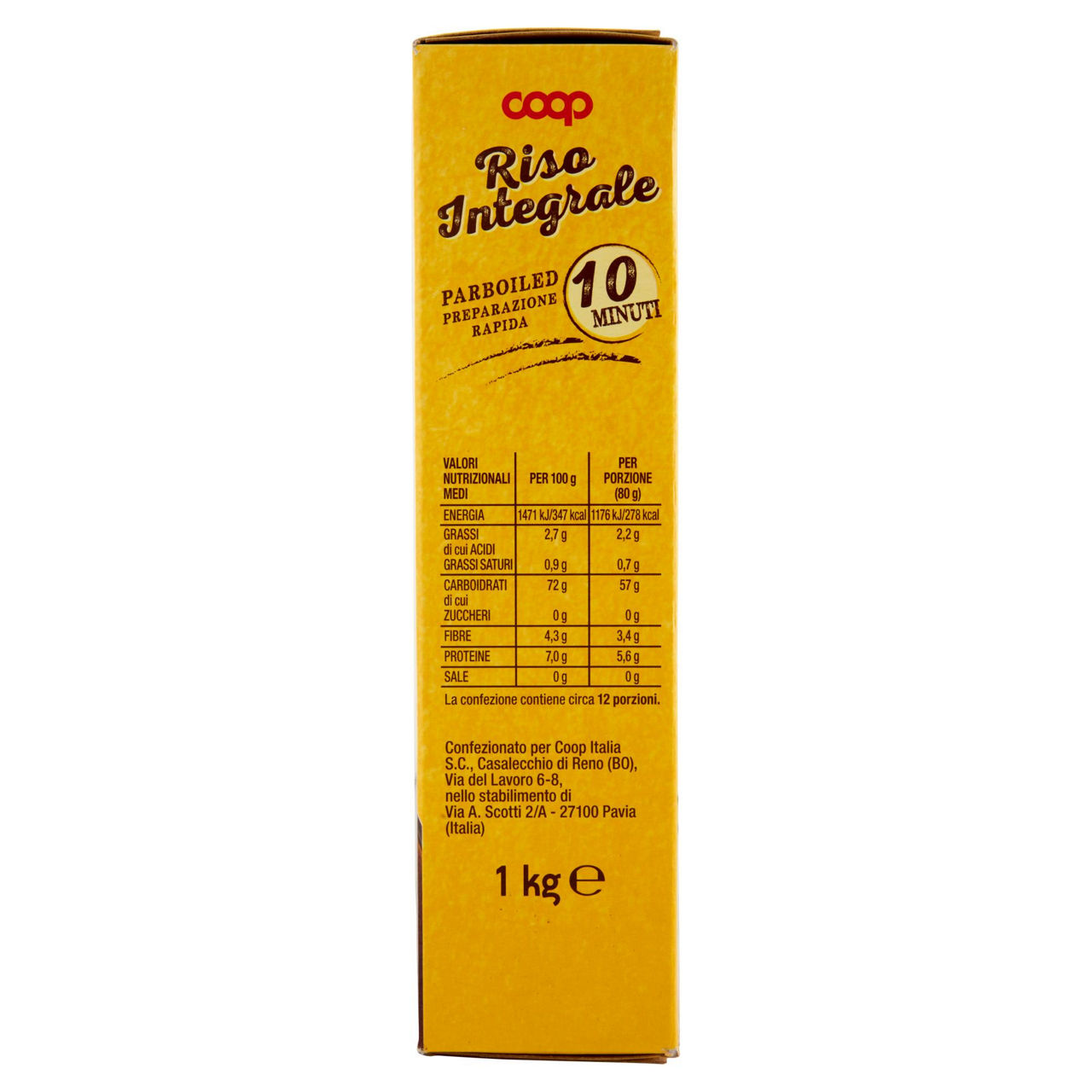 Riso integrale lungo b coop cottura rapida kg1 - Immagine 61