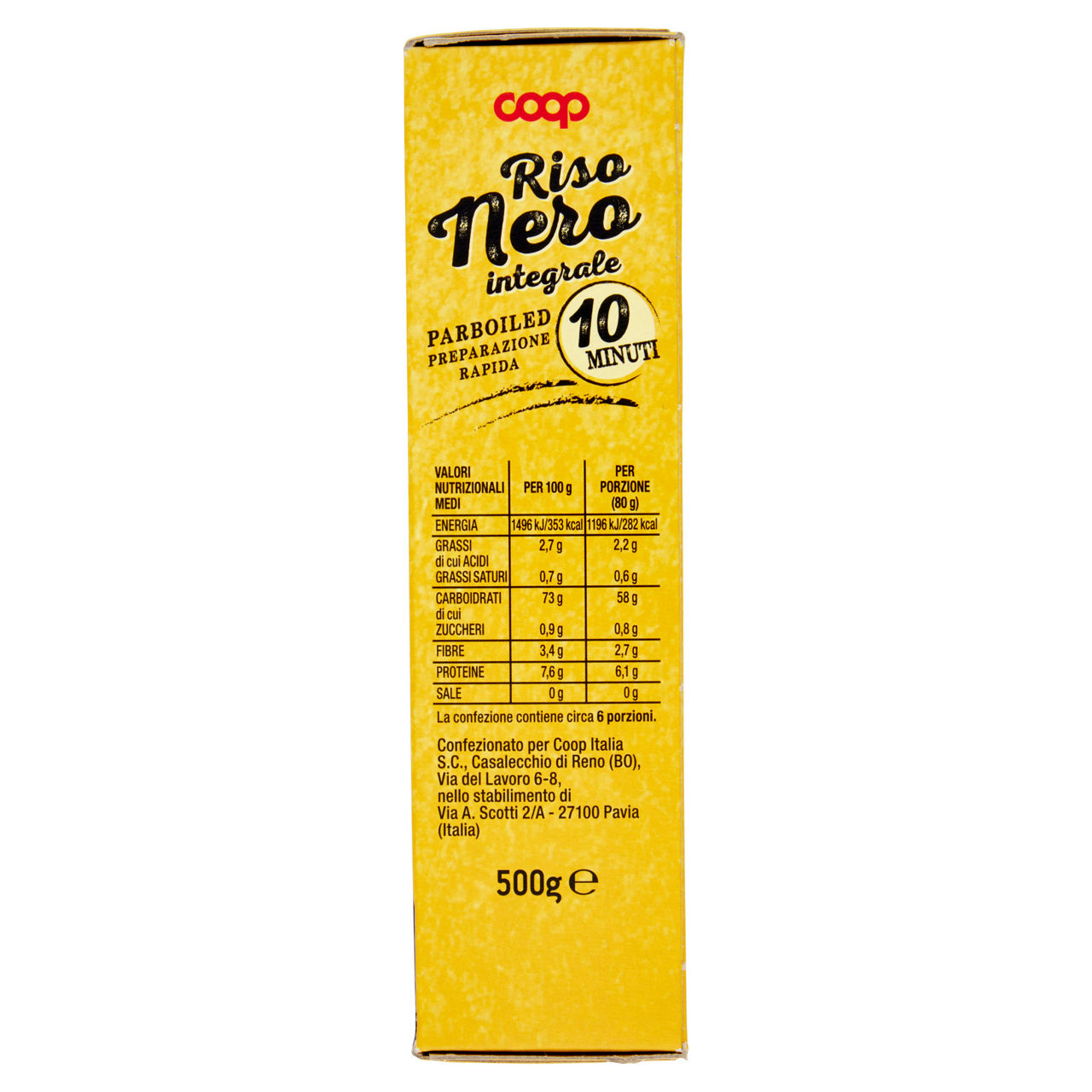 Riso medio nero integrale parboiled 500 gr - Immagine 51