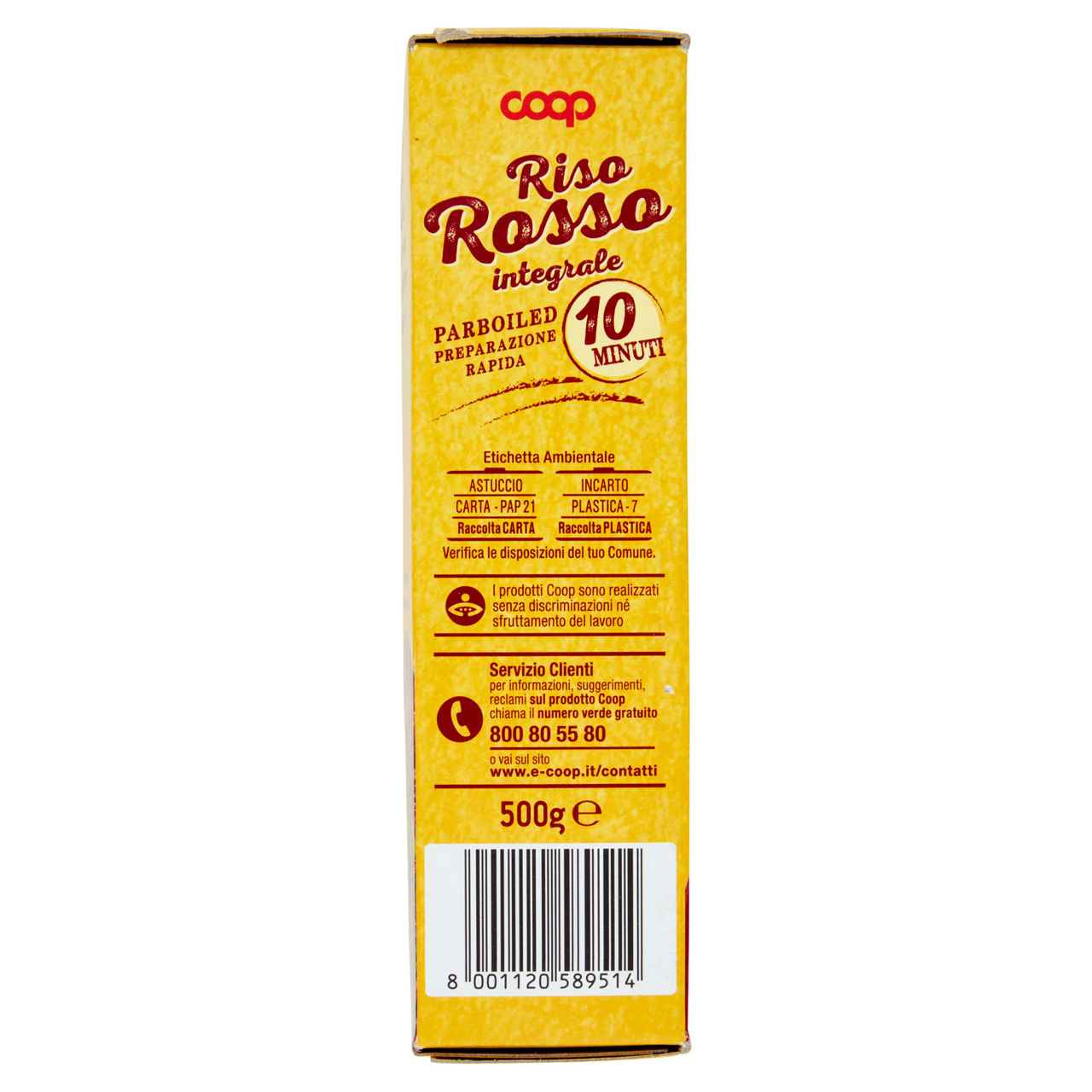 Riso rosso integrale coop cottura rapida g500 - Immagine 21