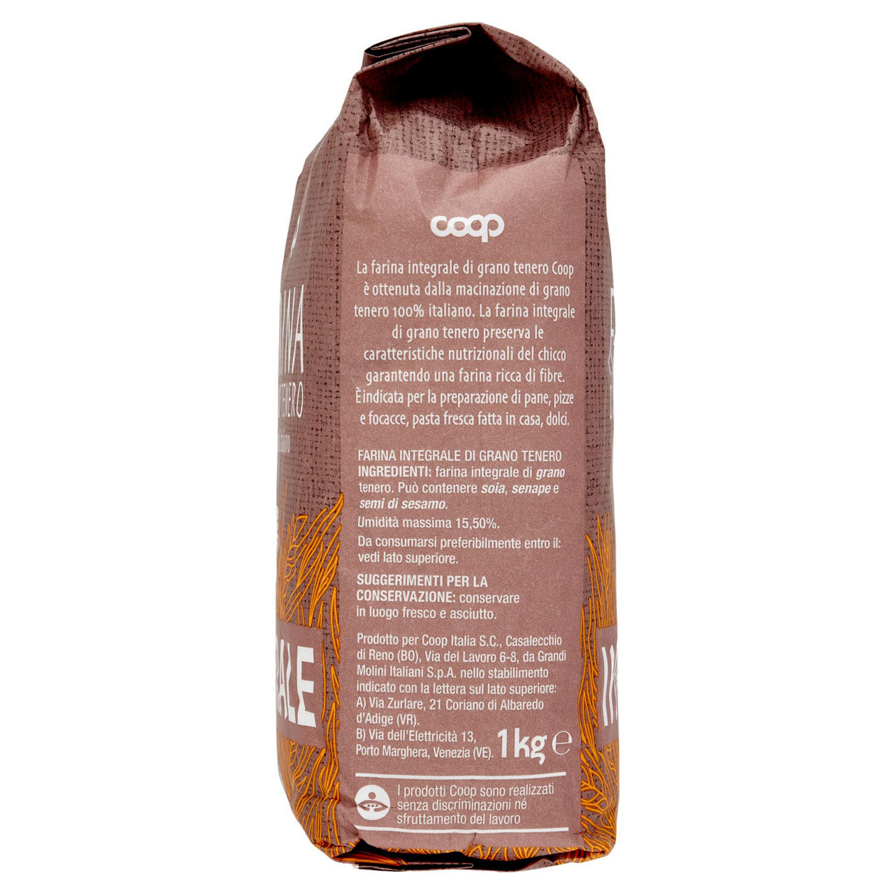 Farina coop integrale 100% italia kg1 - Immagine 51