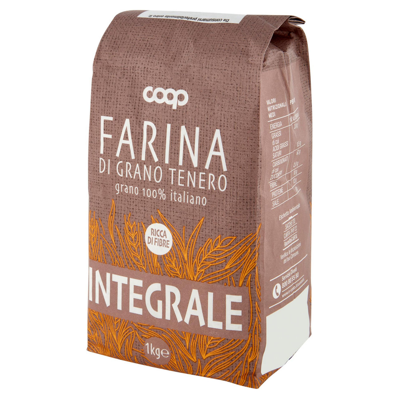 Farina coop integrale 100% italia kg1 - Immagine 61