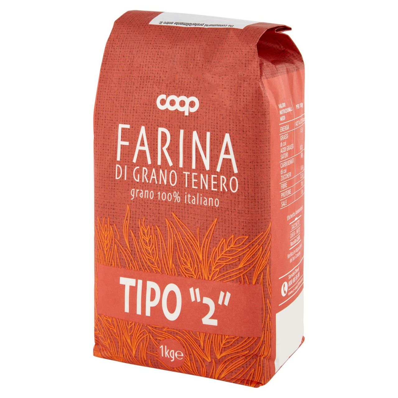 Farina coop tipo 2 100% italia kg1 - Immagine 61