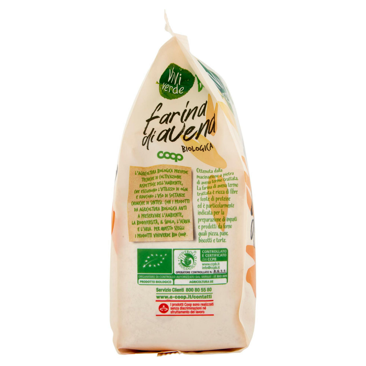 Farina di avena bio viviverde coop g500 - Immagine 41