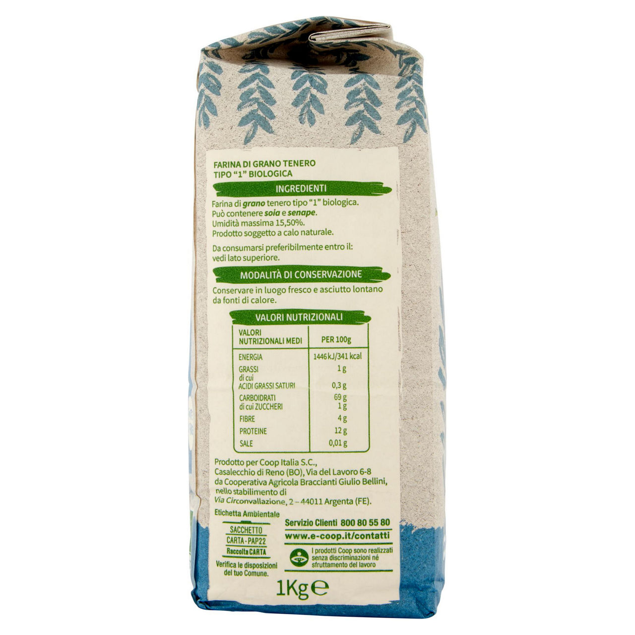 Farina tipo 1 bio viviverde coop kg1 - Immagine 21