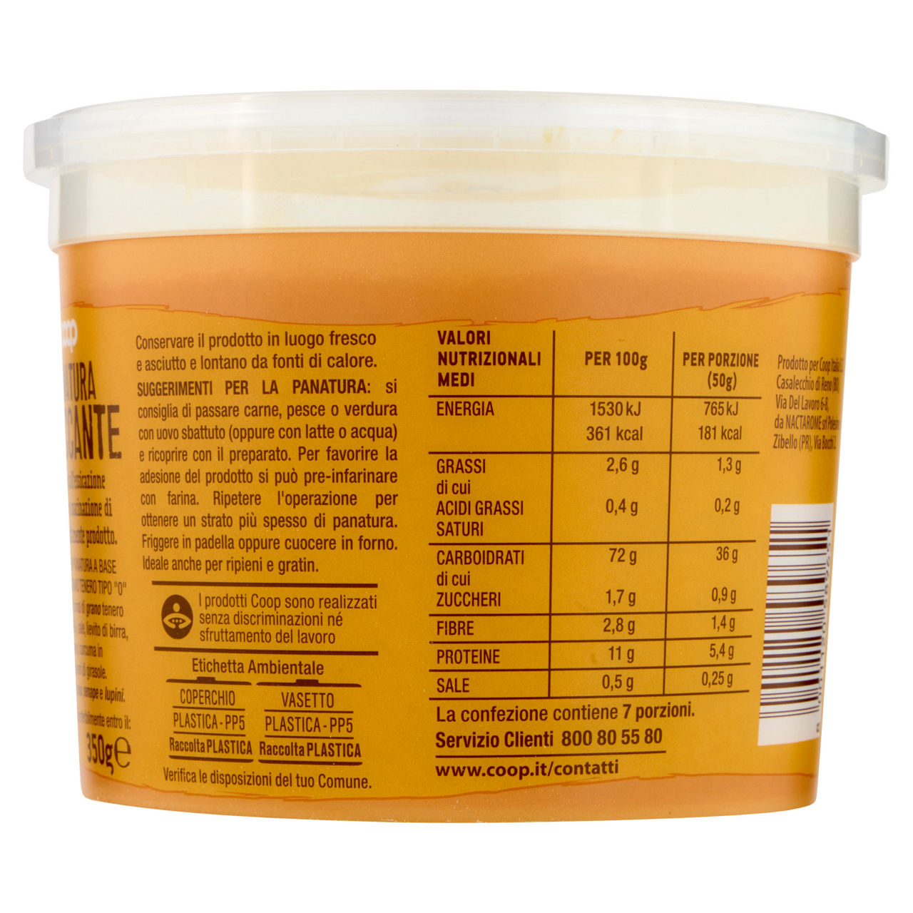 Panatura croccante a base di farina di grano tenero ''0'' 350 gr - Immagine 41