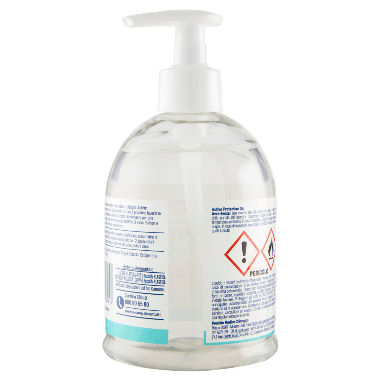 Disinfettante mani gel coop active protection pmc ml 500 - Immagine 41