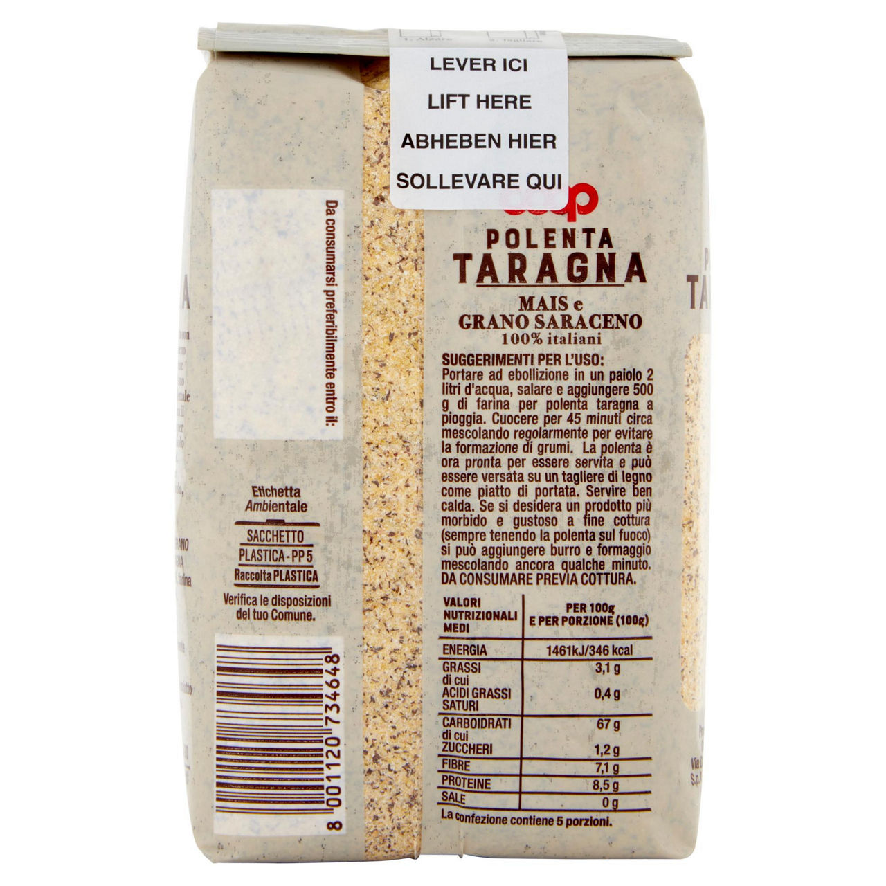 Polenta taragna coop g500 - Immagine 41
