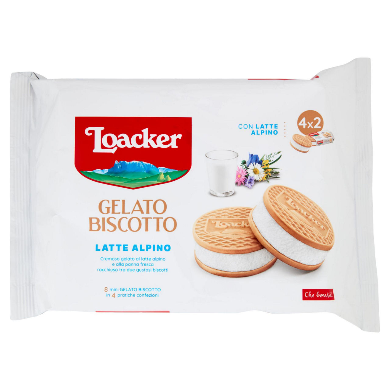 Biscotto gelato con latte alpino 264 gr