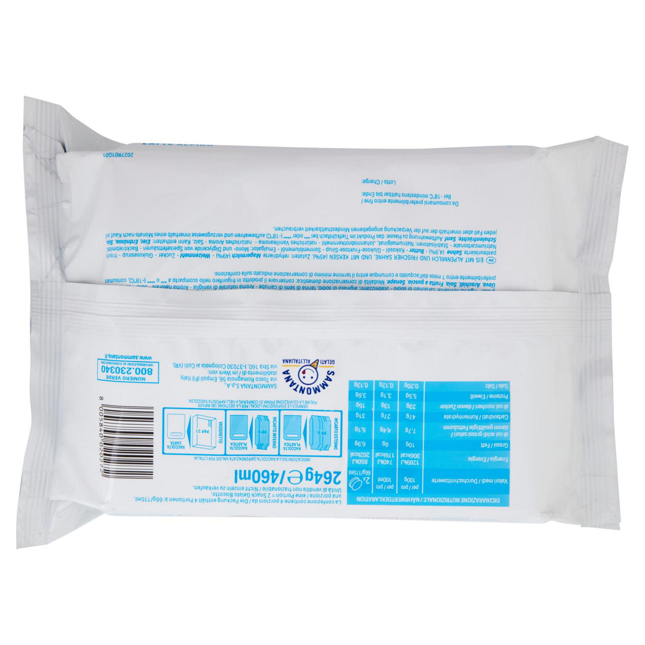 Biscotto gelato con latte alpino 264 gr - Immagine 41