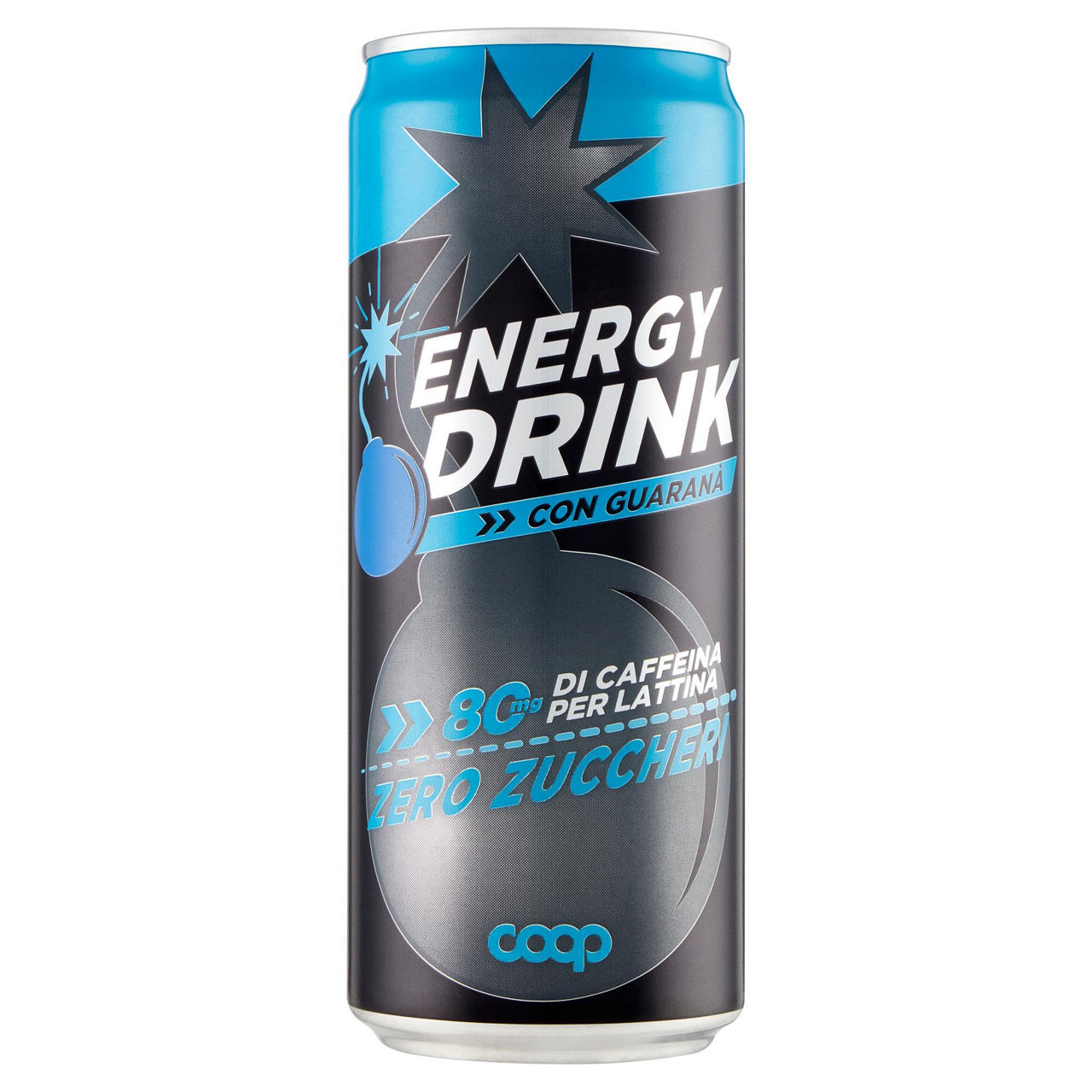 Energy drink zero coop lattina ml 330 - Immagine 01