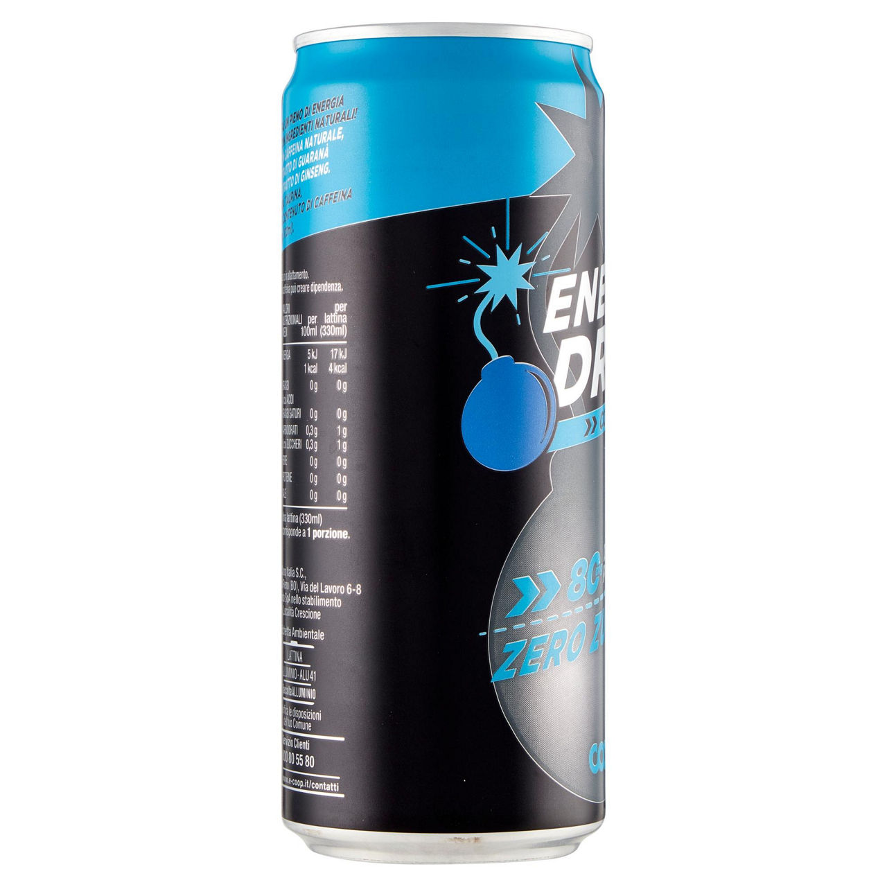 Energy drink zero coop lattina ml 330 - Immagine 41