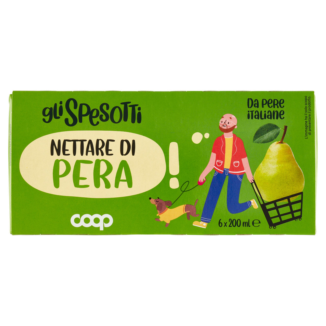 Nettare pera coop cluster ml 200 x 6 - Immagine 01