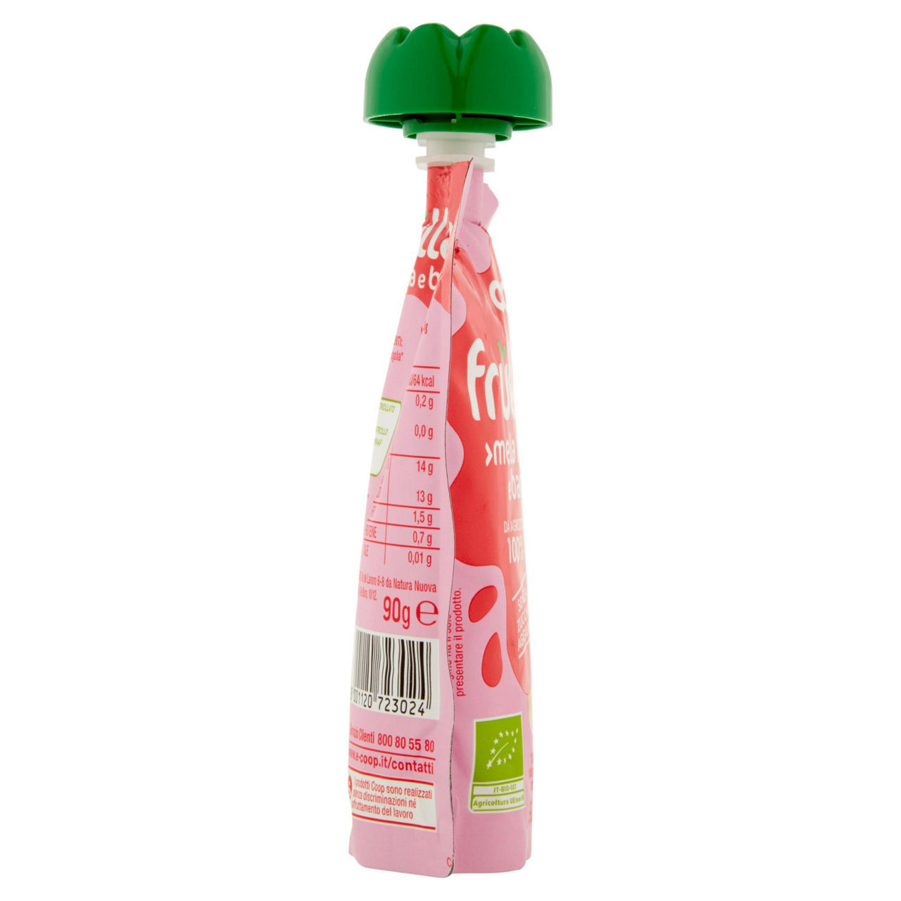 Frullato 100% mela-fragola-banana biologico coop doy-pack ml 90 - Immagine 31