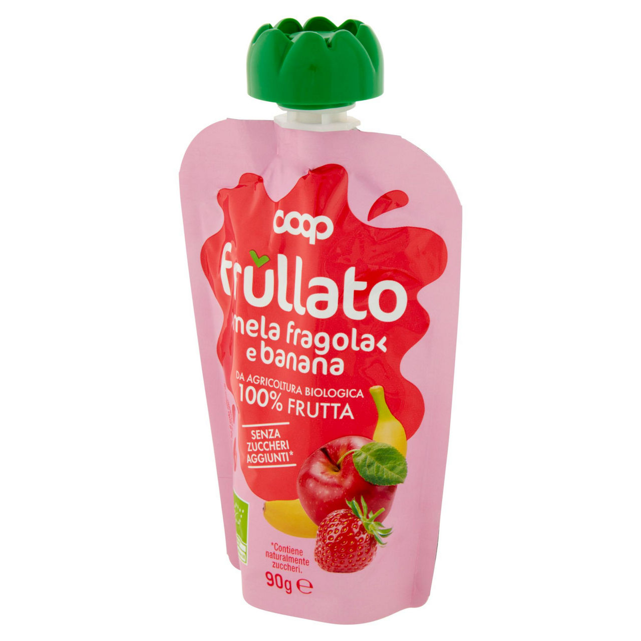 Frullato 100% mela-fragola-banana biologico coop doy-pack ml 90 - Immagine 11