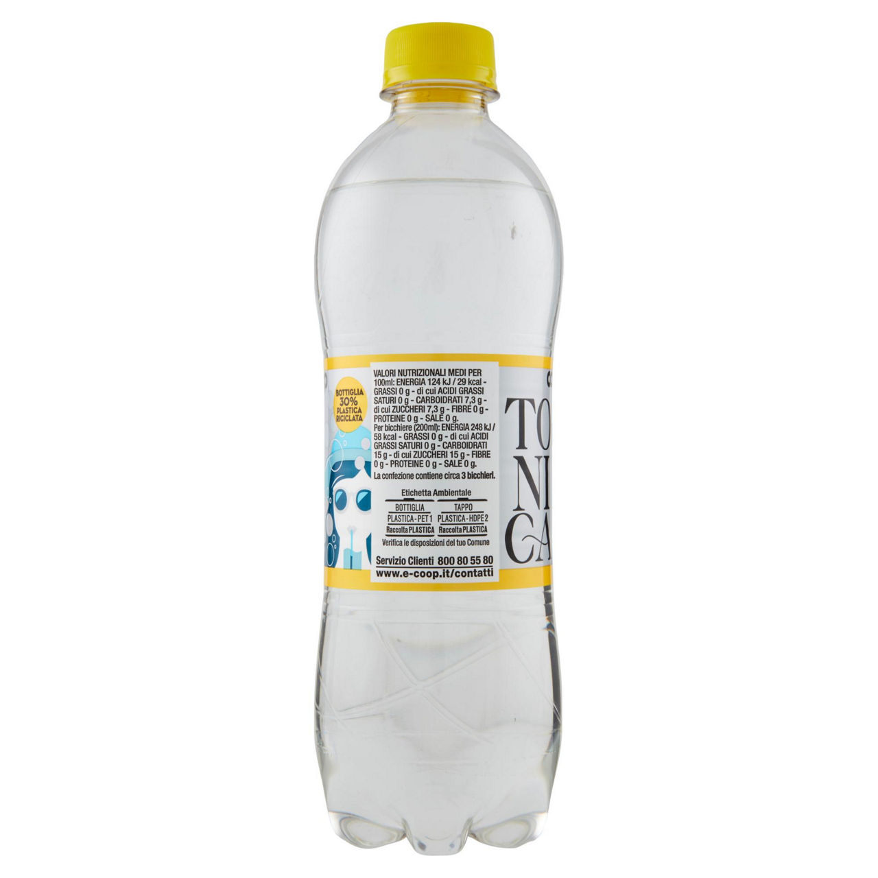 Acqua tonica senza edulcoranti coop rpet 30% ml 500 - Immagine 21
