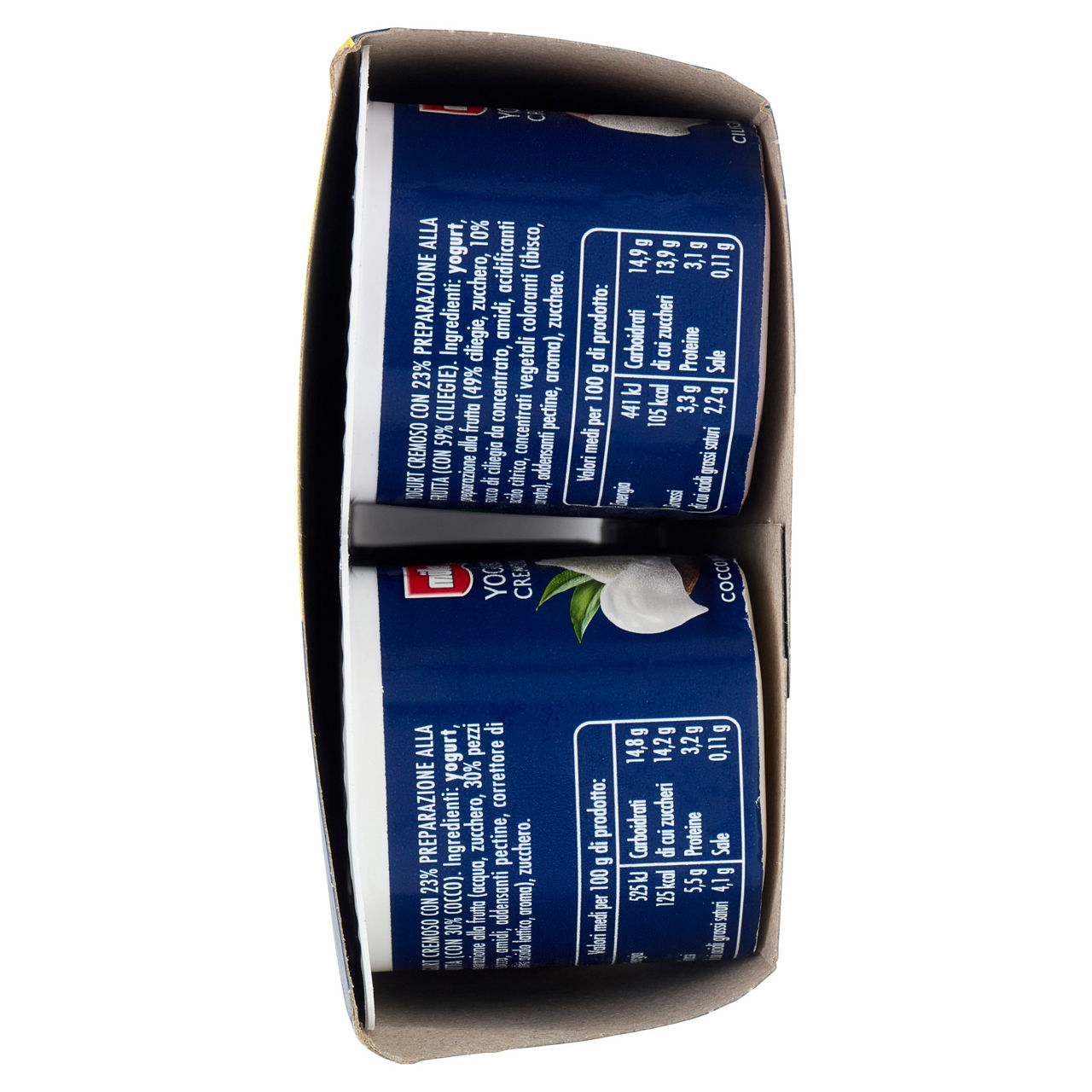 Yogurt cremoso con frutta in pezzi 8 pz da 125 gr - Immagine 21