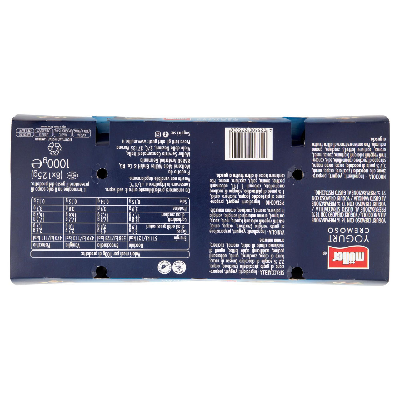 Yogurt cremoso gusti assortiti 8 pz da 125 gr - Immagine 11