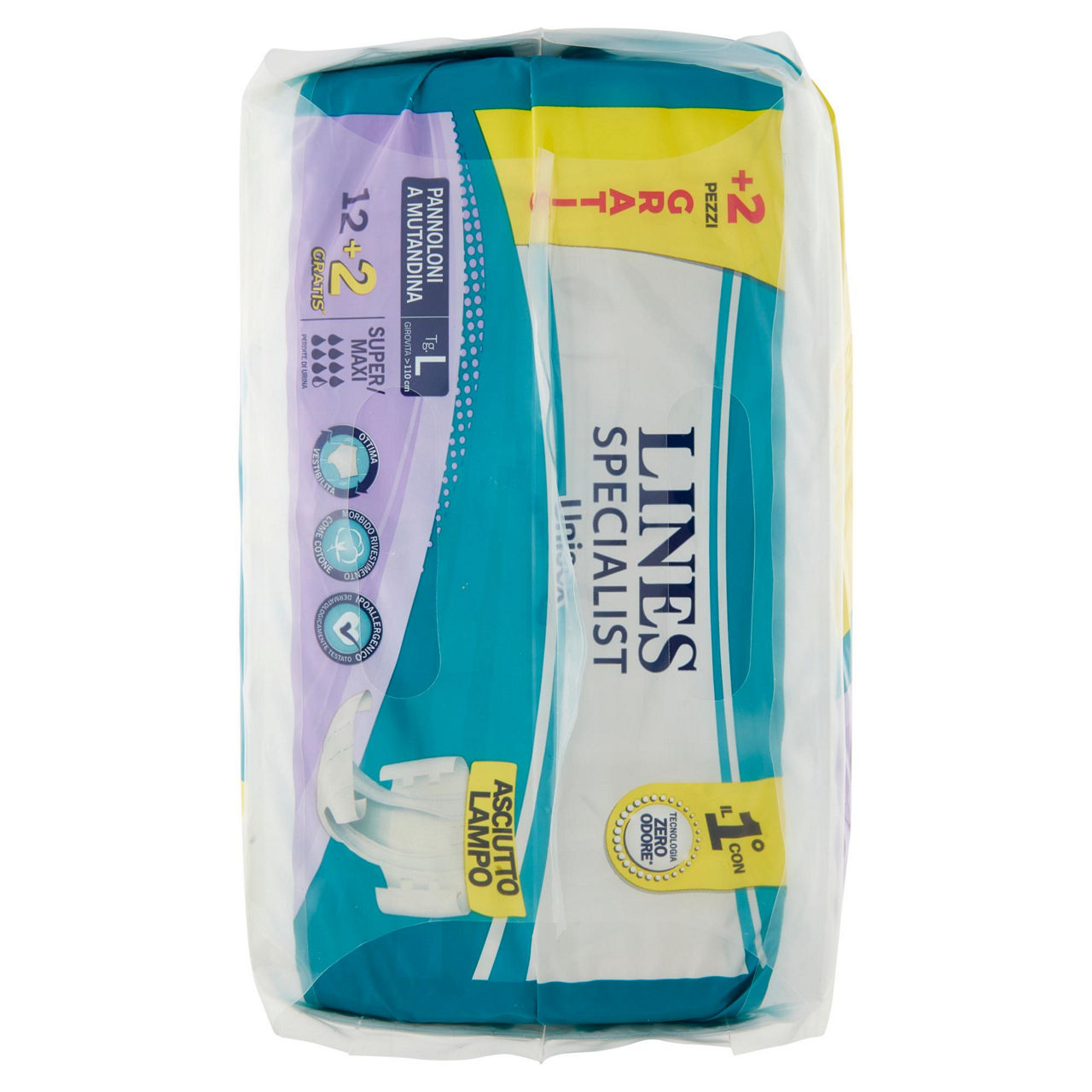 Pannolone mutandina taglia l 12 pz + 2 gratis - Immagine 11
