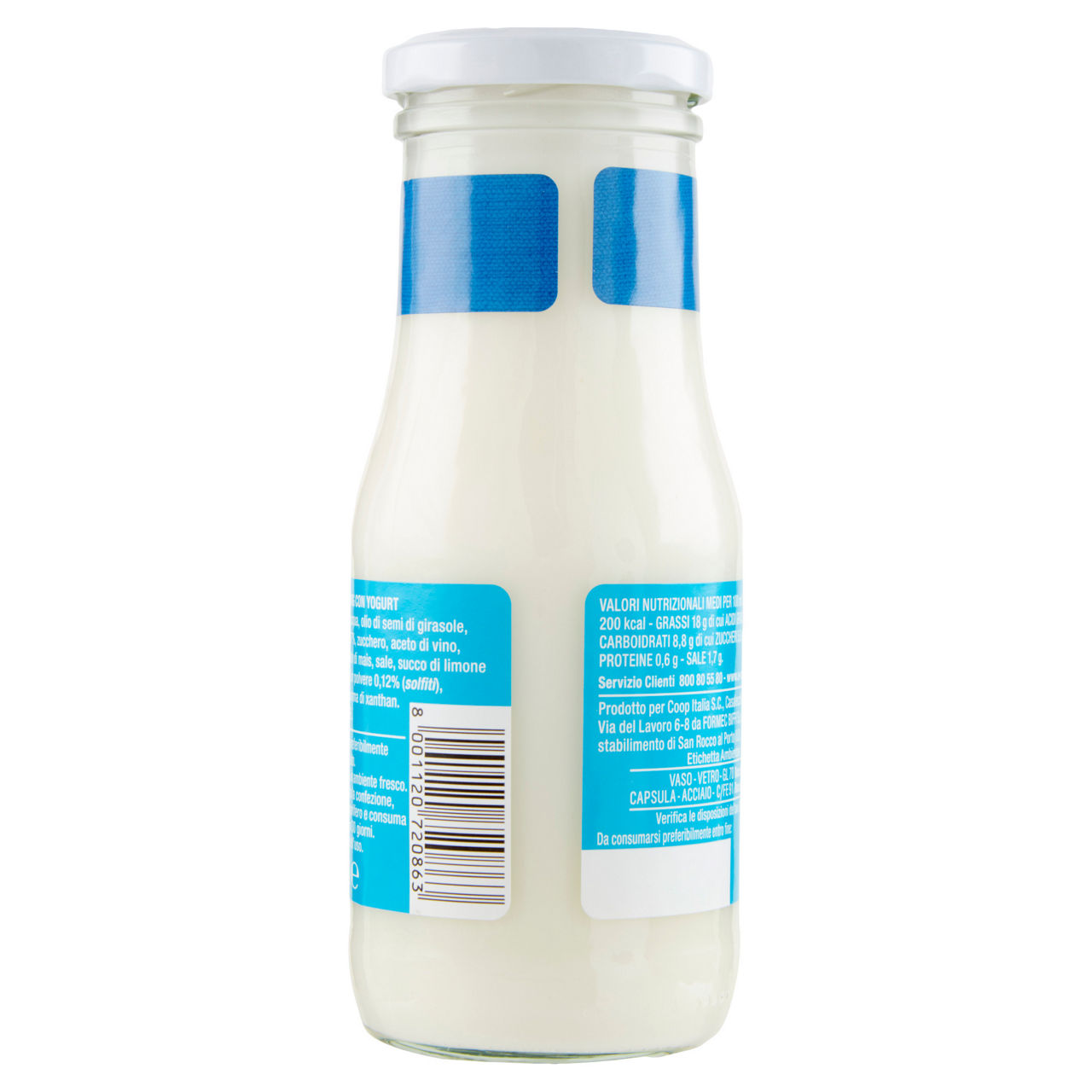 Salsa dressing con yogurt btg vetro coop ml 250 - Immagine 11