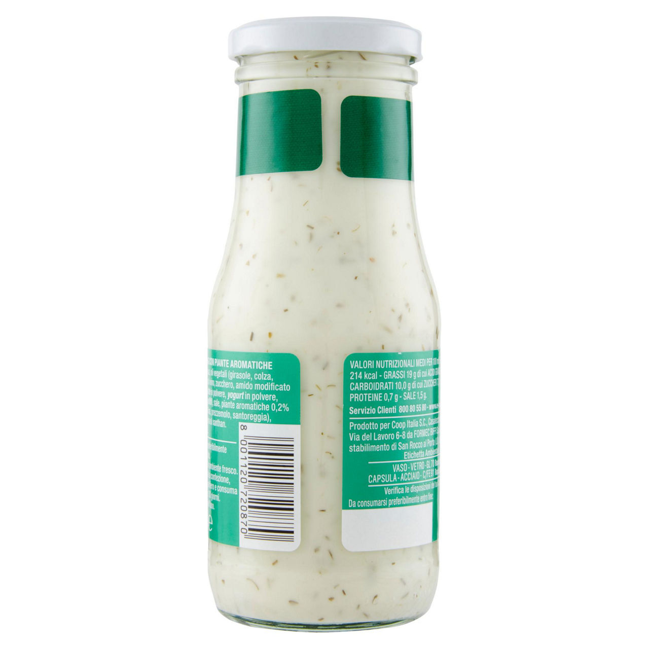 Salsa dressing erbette btg vetro coop ml250 - Immagine 51