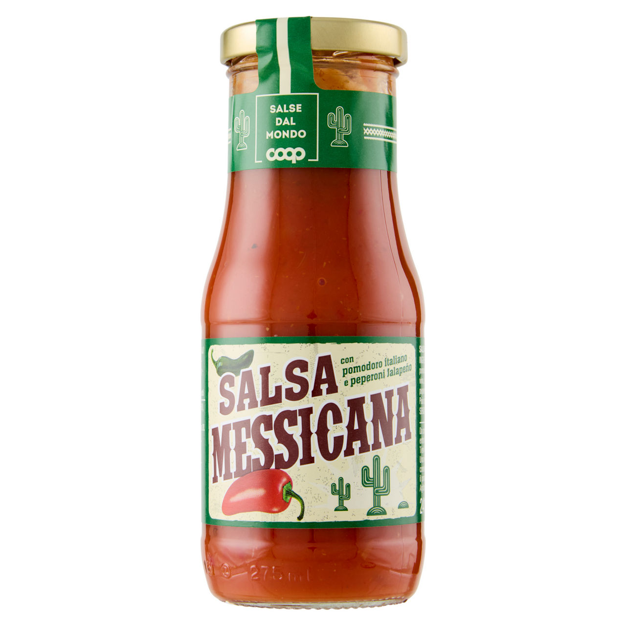 Salsa messicana btg vetro coop g260